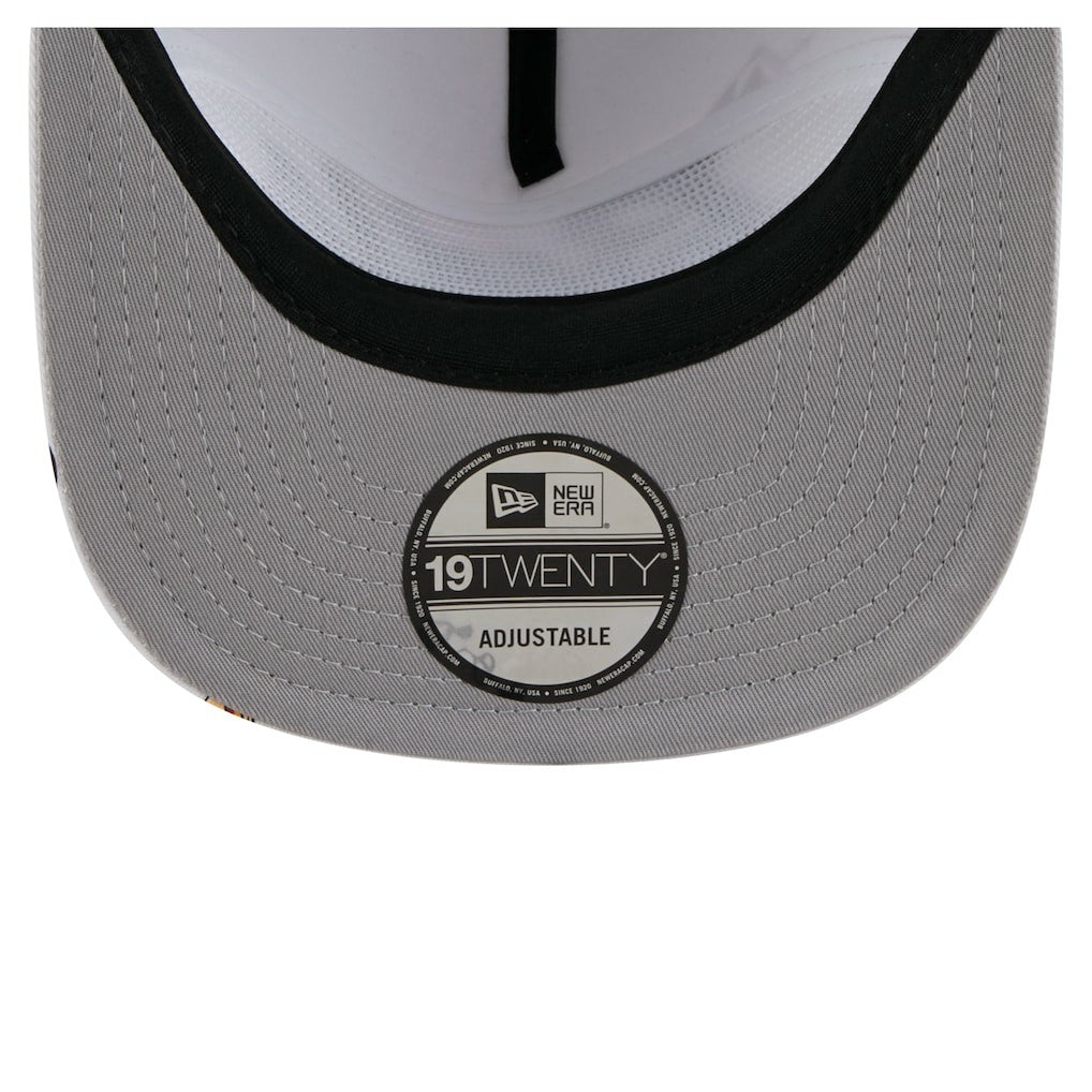 White Chicago Bulls Team Cheer Rope 19TWENTY Adjustable Hat | NBA
