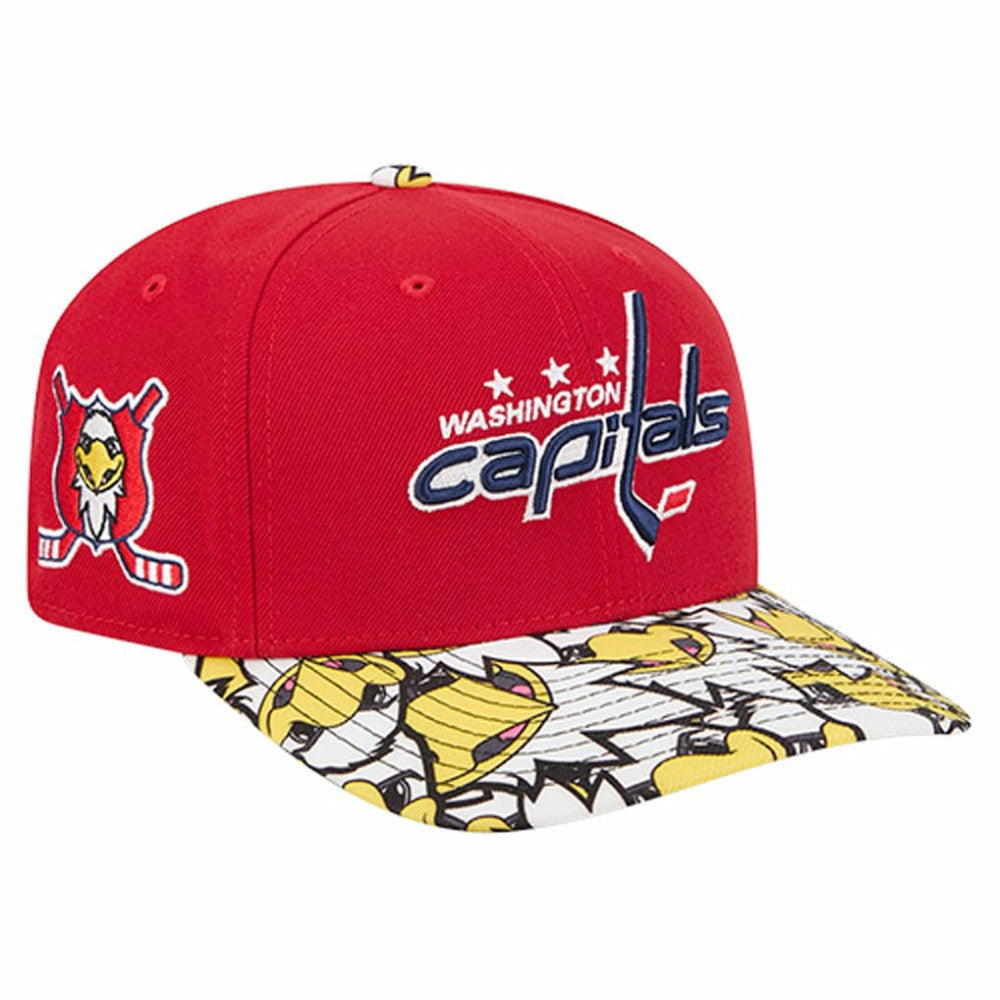 Washington Capitals New Era Mascot Visor 9SEVENTY Adjustable Hat -  NHL Hats
