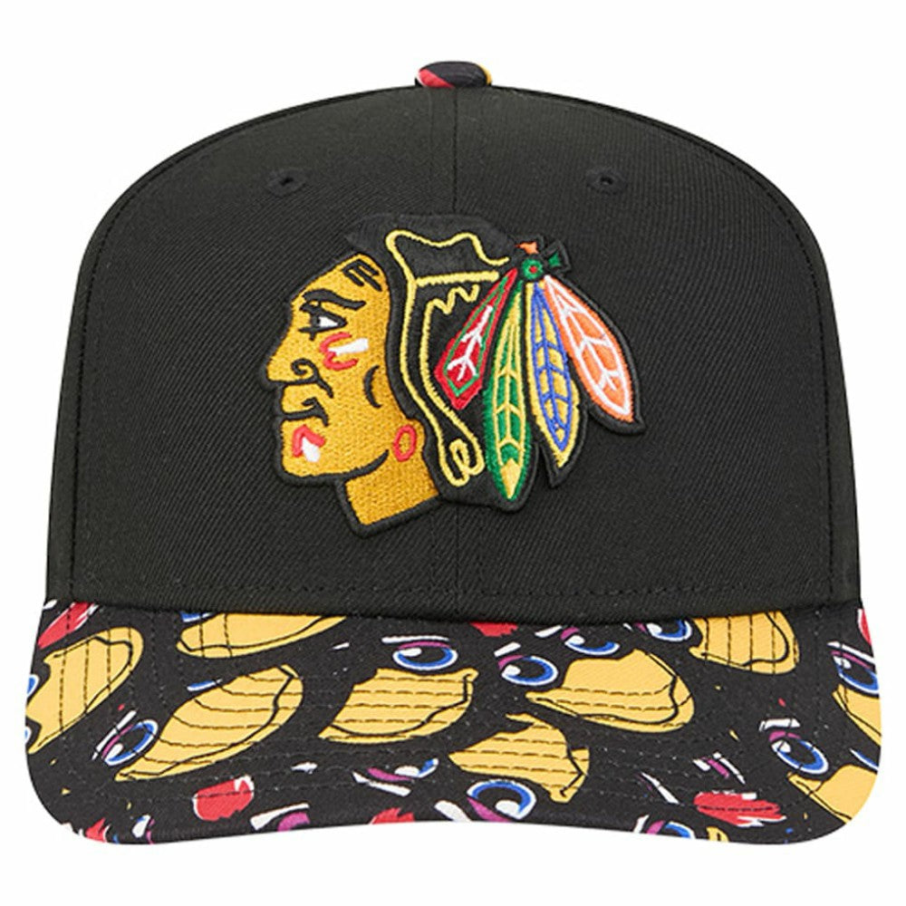 Chicago Blackhawks New Era Mascot Visor 9SEVENTY Adjustable Hat -  NHL Hats