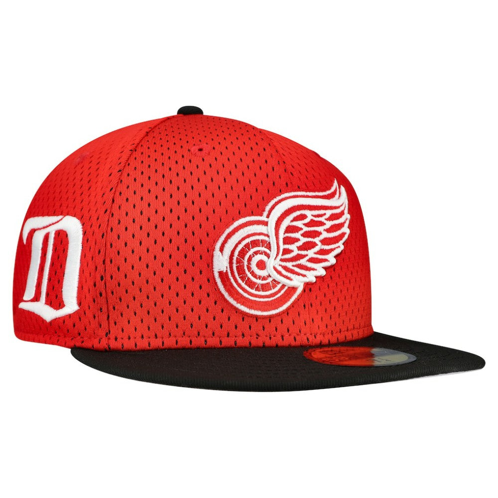 Detroit Red Wings New Era Mesh Crown Two-Tone 59FIFTY Fitted Hat -  NHL Hats