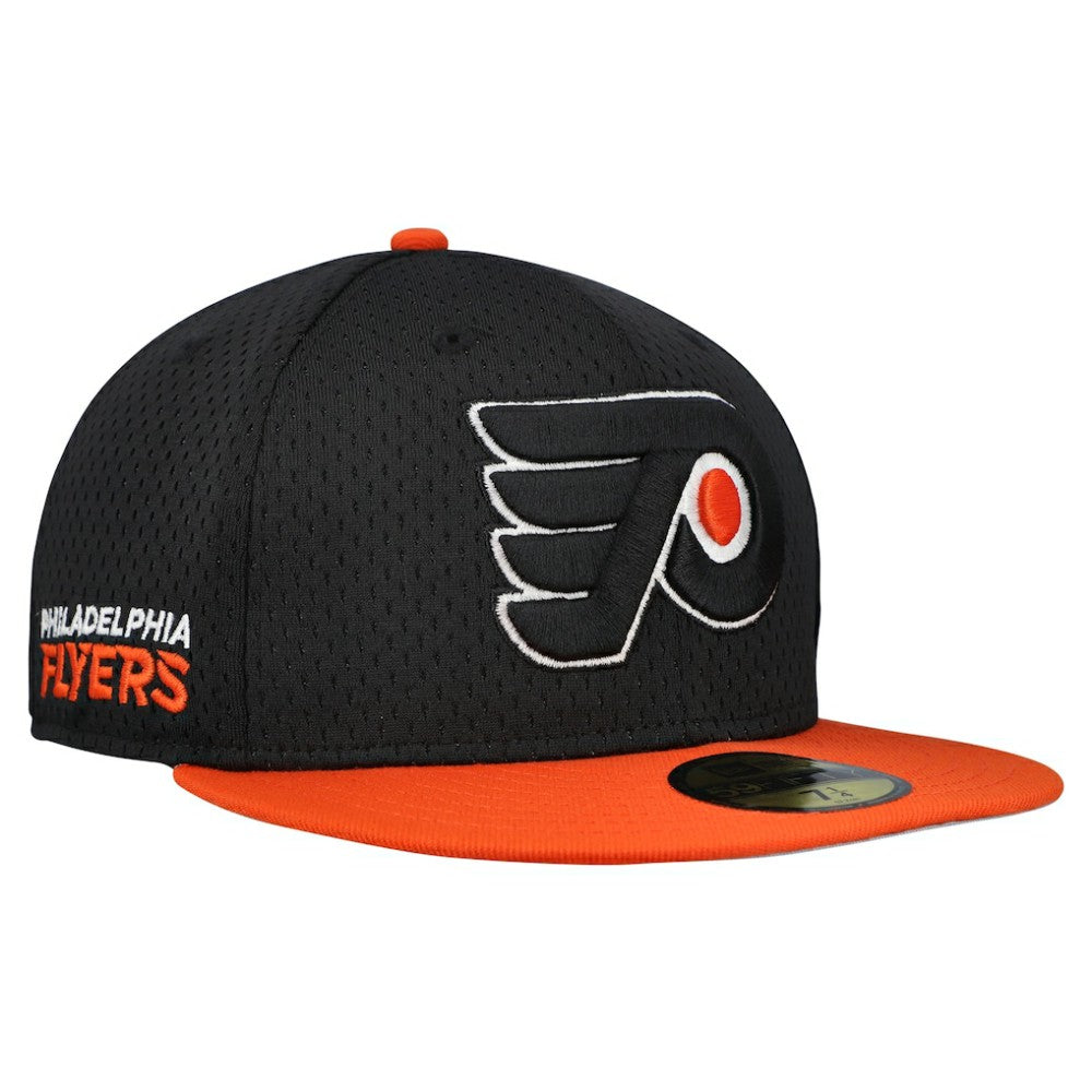 Philadelphia Flyers New Era Mesh Crown Two-Tone 59FIFTY Fitted Hat -  NHL Hats