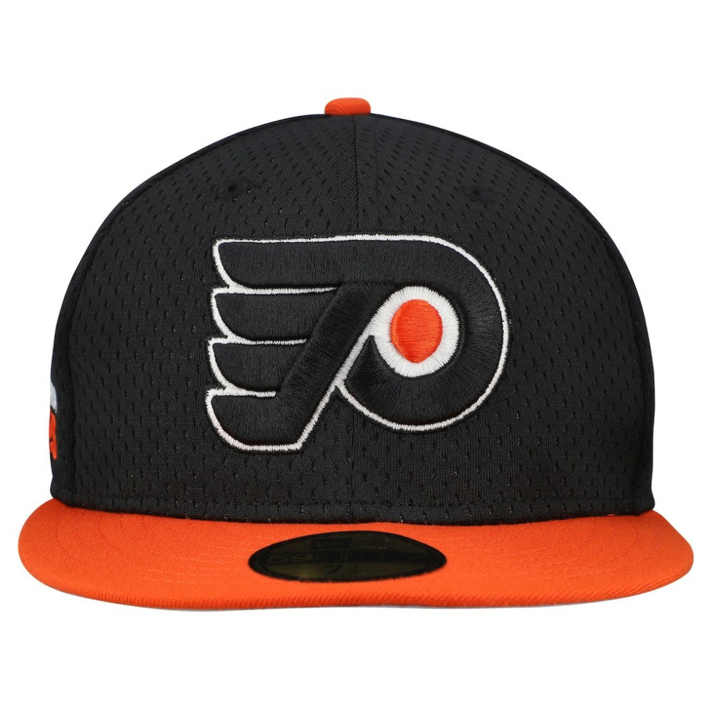 Philadelphia Flyers New Era Mesh Crown Two-Tone 59FIFTY Fitted Hat -  NHL Hats