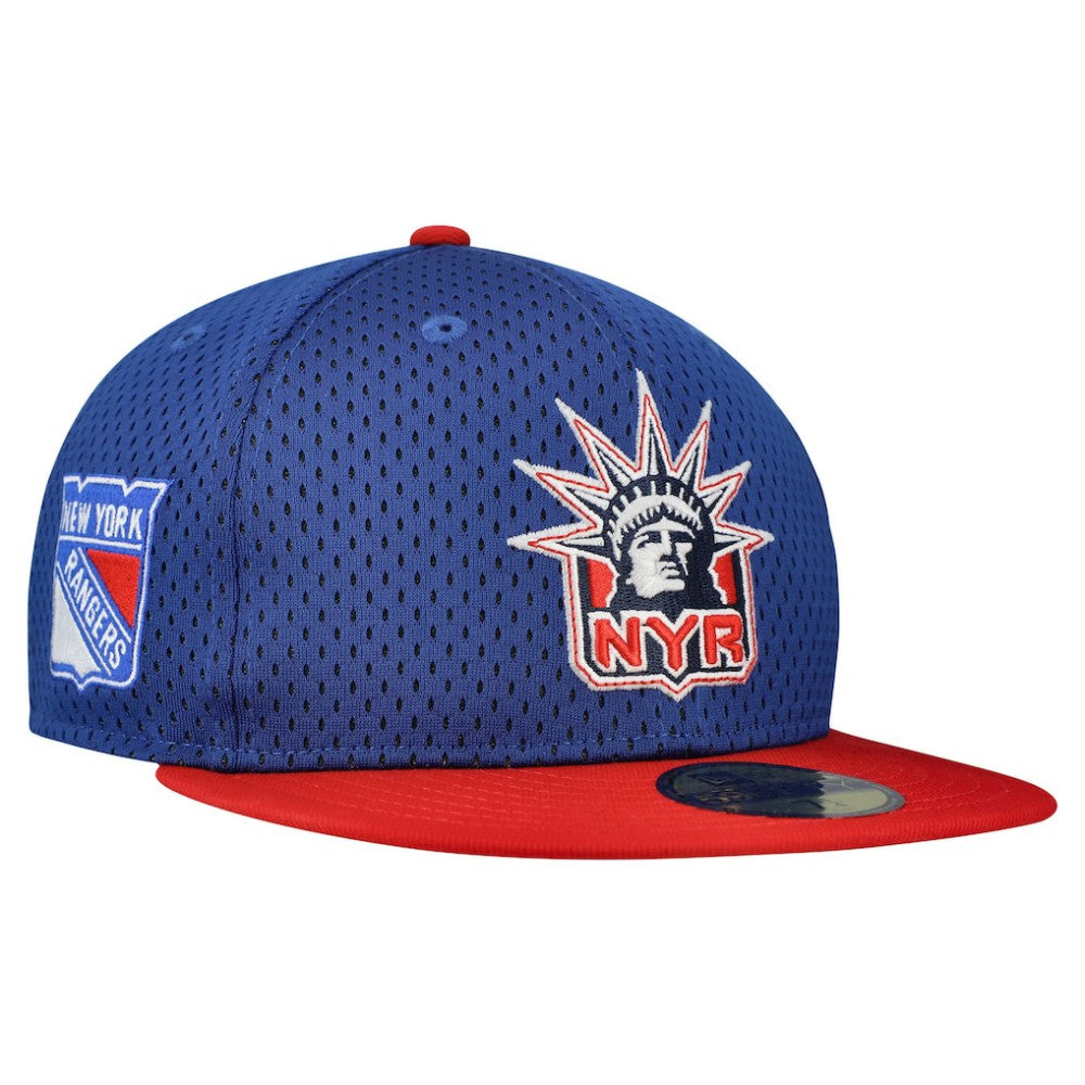 New York Rangers New Era Mesh Crown Two-Tone 59FIFTY Fitted Hat -  NHL Hats