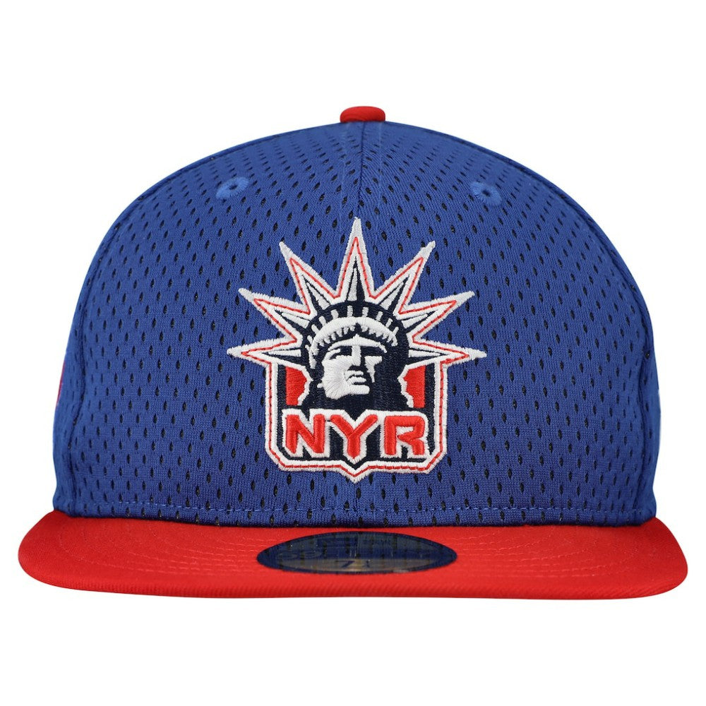 New York Rangers New Era Mesh Crown Two-Tone 59FIFTY Fitted Hat -  NHL Hats