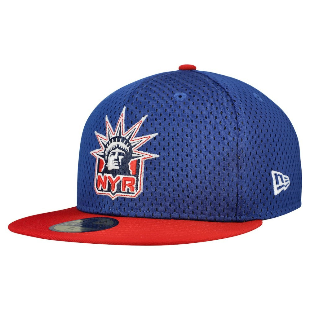 New York Rangers New Era Mesh Crown Two-Tone 59FIFTY Fitted Hat -  NHL Hats