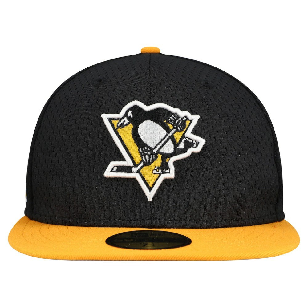 Pittsburgh Penguins New Era Mesh Crown Two-Tone 59FIFTY Fitted Hat -  NHL Hats