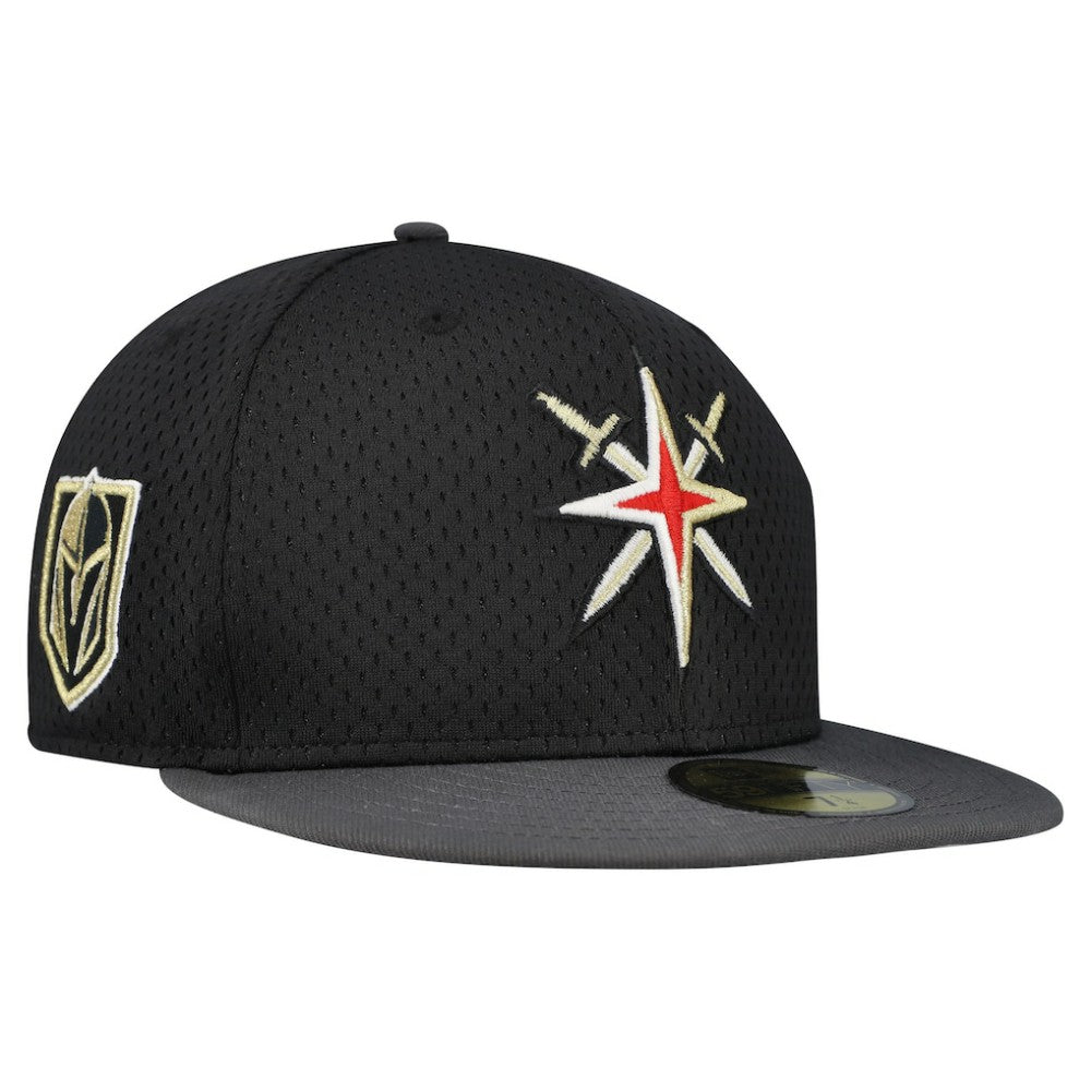 Vegas Golden Knights New Era Mesh Crown Two-Tone 59FIFTY Fitted Hat -  NHL Hats
