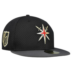 Vegas Golden Knights New Era Mesh Crown Two-Tone 59FIFTY Fitted Hat -  NHL Hats
