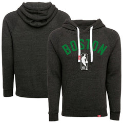 Black Boston Celtics Sportiqe Unisex Olsen Tri-Blend Pullover Hoodie | NBA