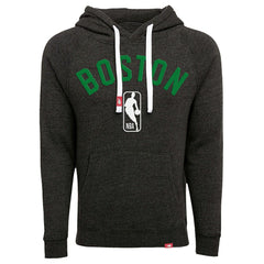 Black Boston Celtics Sportiqe Unisex Olsen Tri-Blend Pullover Hoodie | NBA