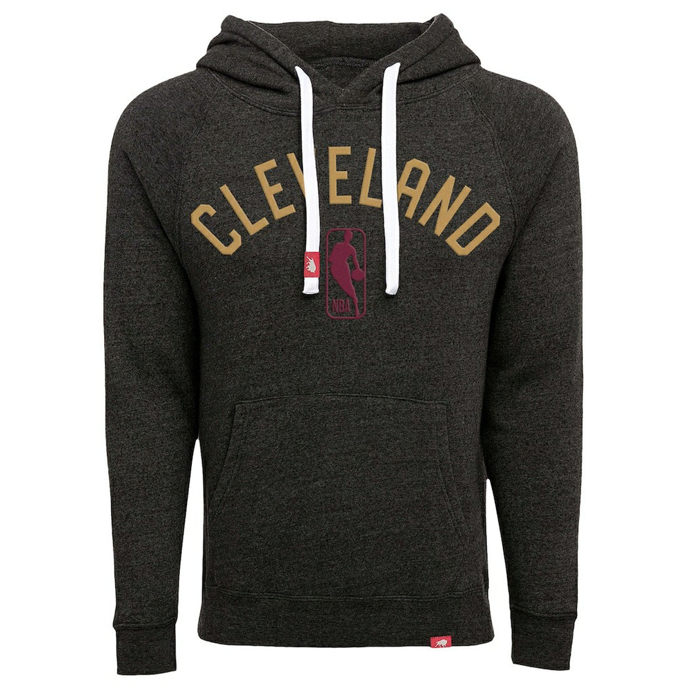 Black Cleveland Cavaliers Sportiqe Unisex Olsen Tri-Blend Pullover Hoodie sale | NBA