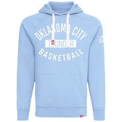 Light Blue Oklahoma City Thunder Sportiqe Unisex Olsen Tri-Blend Pullover Hoodie | NBA