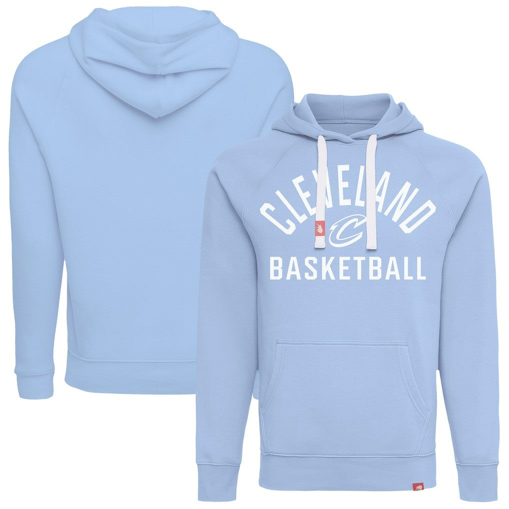 Light Blue Cleveland Cavaliers Sportiqe Unisex Olsen Tri-Blend Pullover Hoodie sale | NBA