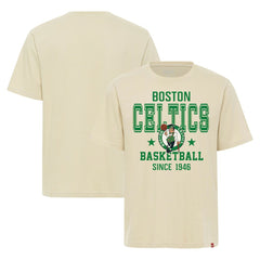 Cream Boston Celtics Sportiqe Unisex Duke Premium T-Shirt | NBA