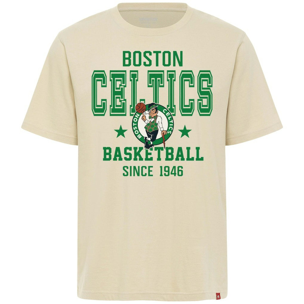 Cream Boston Celtics Sportiqe Unisex Duke Premium T-Shirt | NBA
