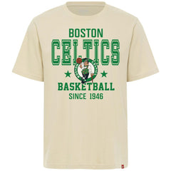 Cream Boston Celtics Sportiqe Unisex Duke Premium T-Shirt | NBA