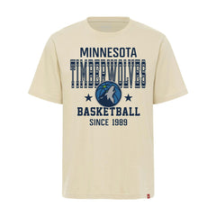 Cream Minnesota Timberwolves Sportiqe Unisex Duke Premium T-Shirt | NBA