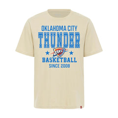 Cream Oklahoma City Thunder Sportiqe Unisex Duke Premium T-Shirt | NBA