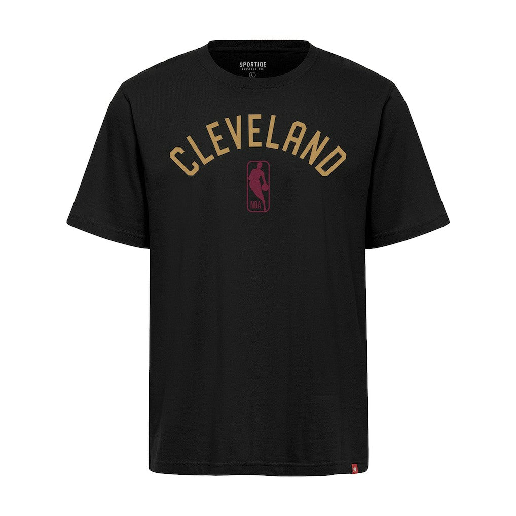 Black Cleveland Cavaliers Sportiqe Unisex Duke Premium T-Shirt sale | NBA