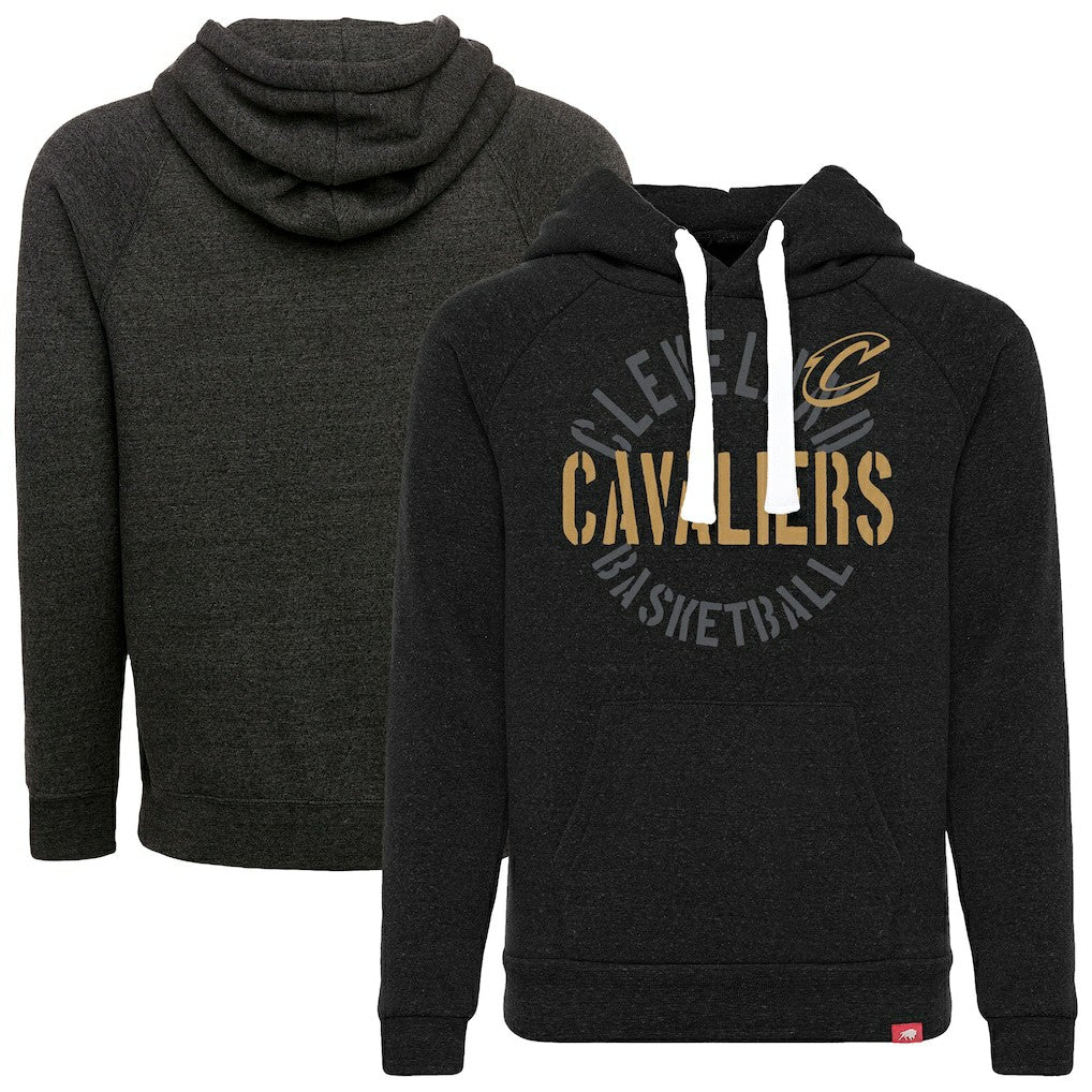 Black Cleveland Cavaliers Sportiqe Youth Olsen Tri-Blend Pullover Hoodie sale | NBA