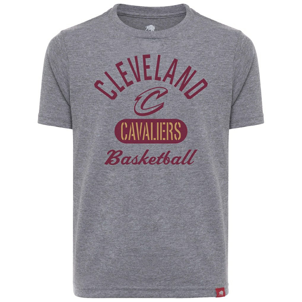 Gray Cleveland Cavaliers Sportiqe Youth Comfy Tri-Blend T-Shirt sale | NBA