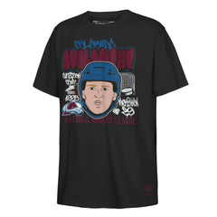 Nathan MacKinnon Colorado Avalanche Mitchell & Ness Youth Caricature T-Shirt -  NHL T-shirts