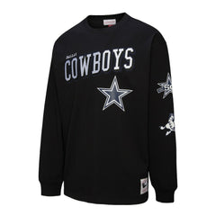 Dallas Cowboys Training Camp Vintage Logos Long Sleeve T-Shirt | NFL Sale
