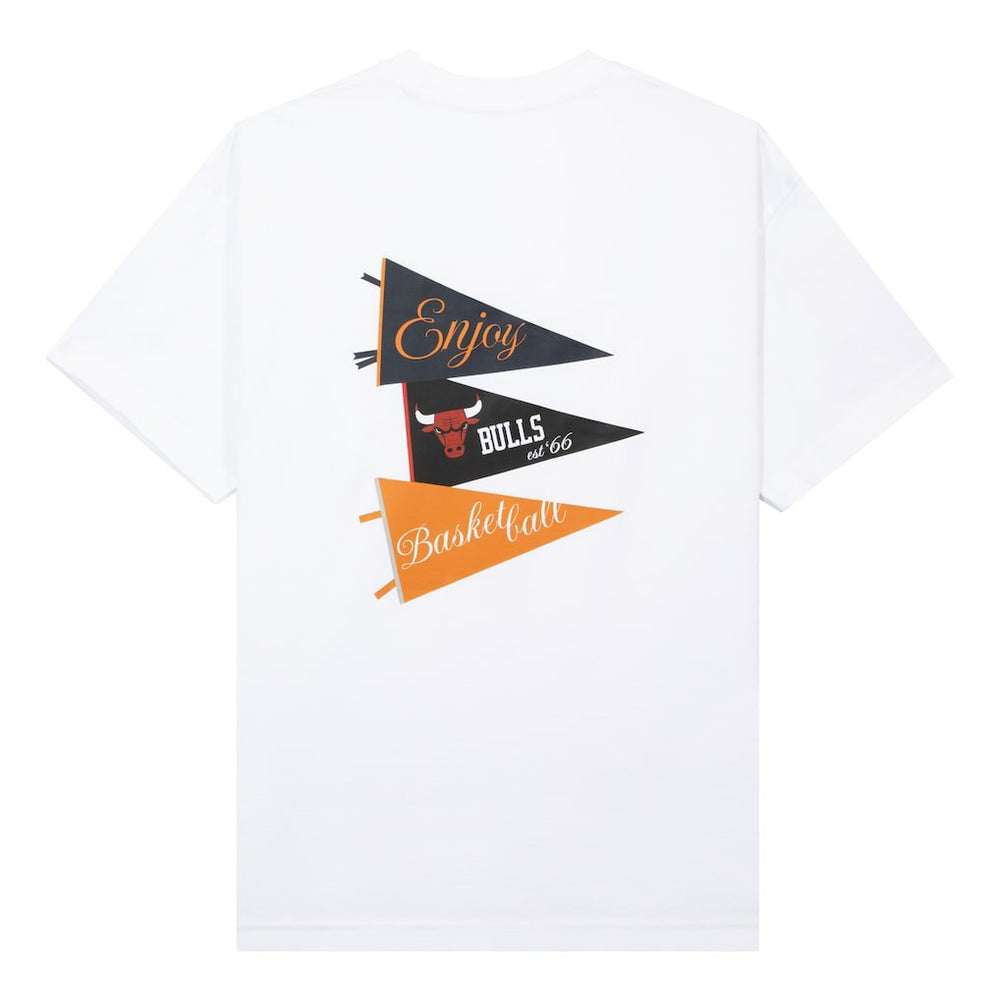 Enjoy Basketball x Chicago Bulls Unisex Hoop Enthusiast Capsule Collection T-Shirt - White outlet | NBA