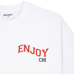 Enjoy Basketball x Chicago Bulls Unisex Hoop Enthusiast Capsule Collection T-Shirt - White outlet | NBA