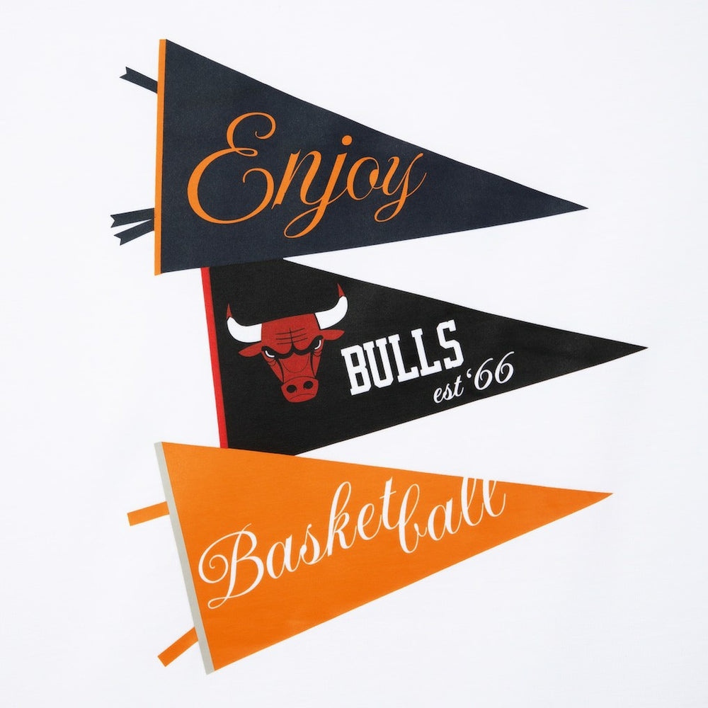 Enjoy Basketball x Chicago Bulls Unisex Hoop Enthusiast Capsule Collection T-Shirt - White outlet | NBA