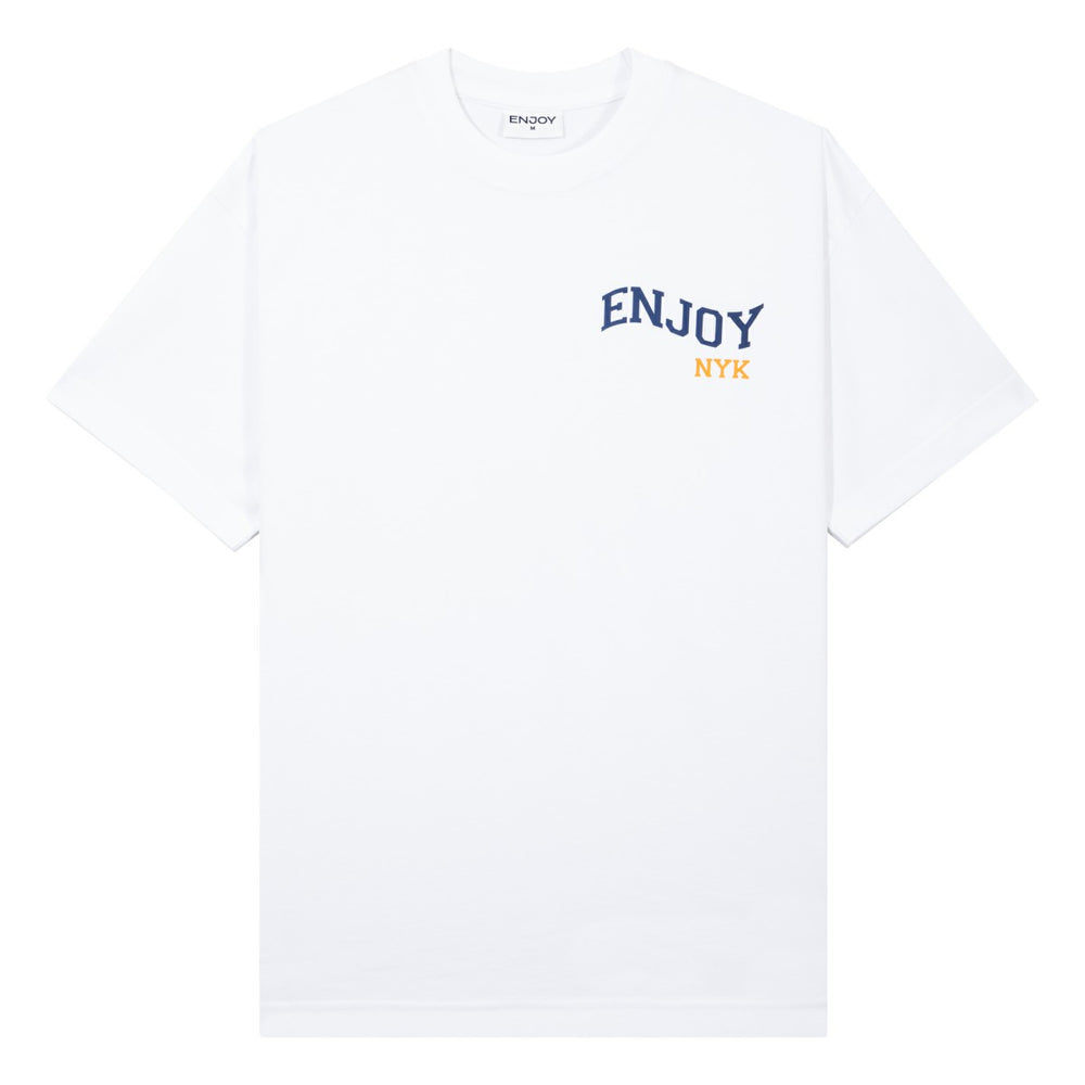 Enjoy Basketball x New York Knicks Unisex Hoop Enthusiast Capsule Collection T-Shirt - White sale | NBA