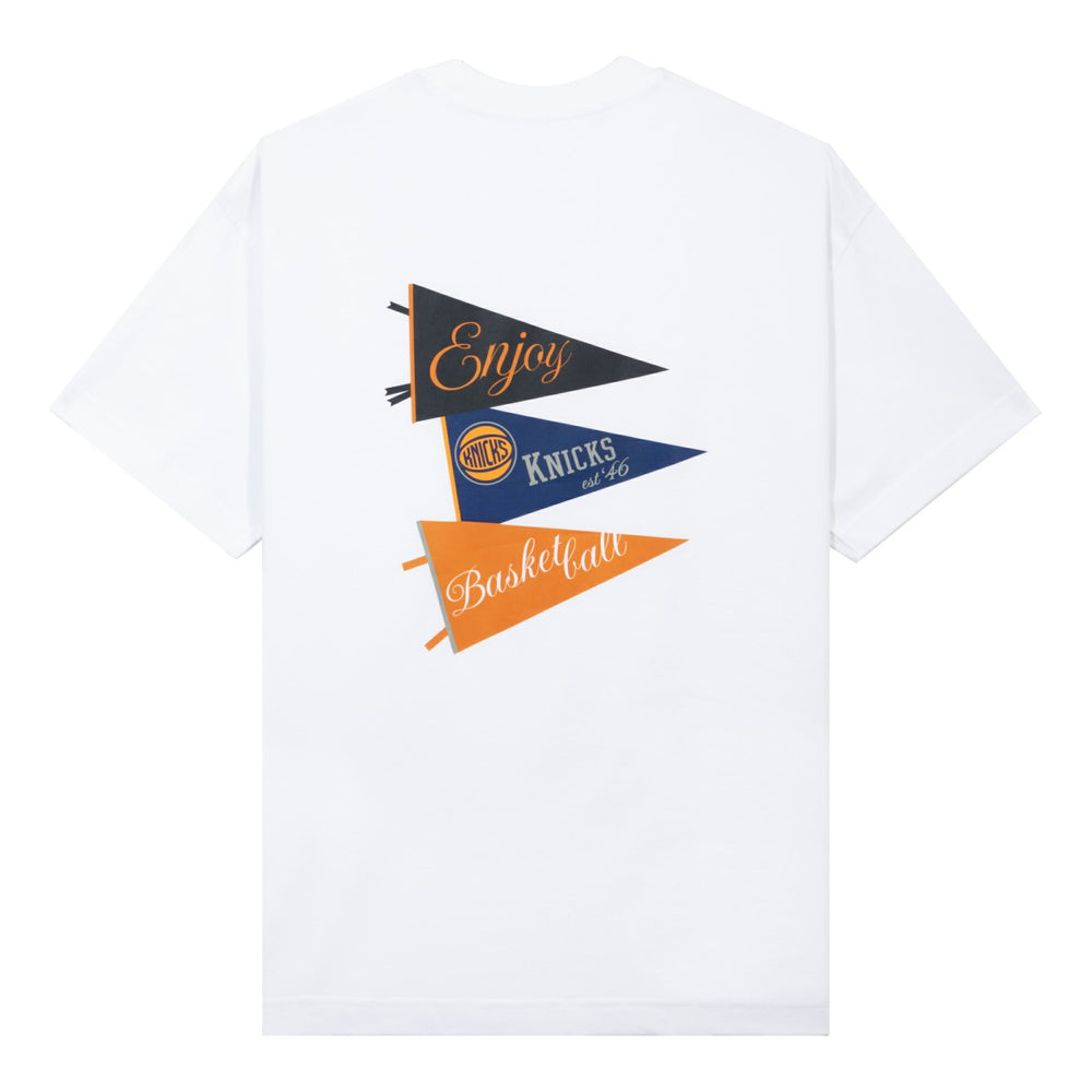 Enjoy Basketball x New York Knicks Unisex Hoop Enthusiast Capsule Collection T-Shirt - White sale | NBA