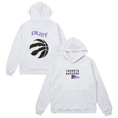 Enjoy Basketball x Toronto Raptors Unisex Hoop Enthusiast Capsule Collection Pullover Hoodie - Heather Gray for sale | NBA
