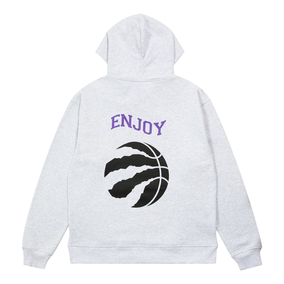 Enjoy Basketball x Toronto Raptors Unisex Hoop Enthusiast Capsule Collection Pullover Hoodie - Heather Gray for sale | NBA