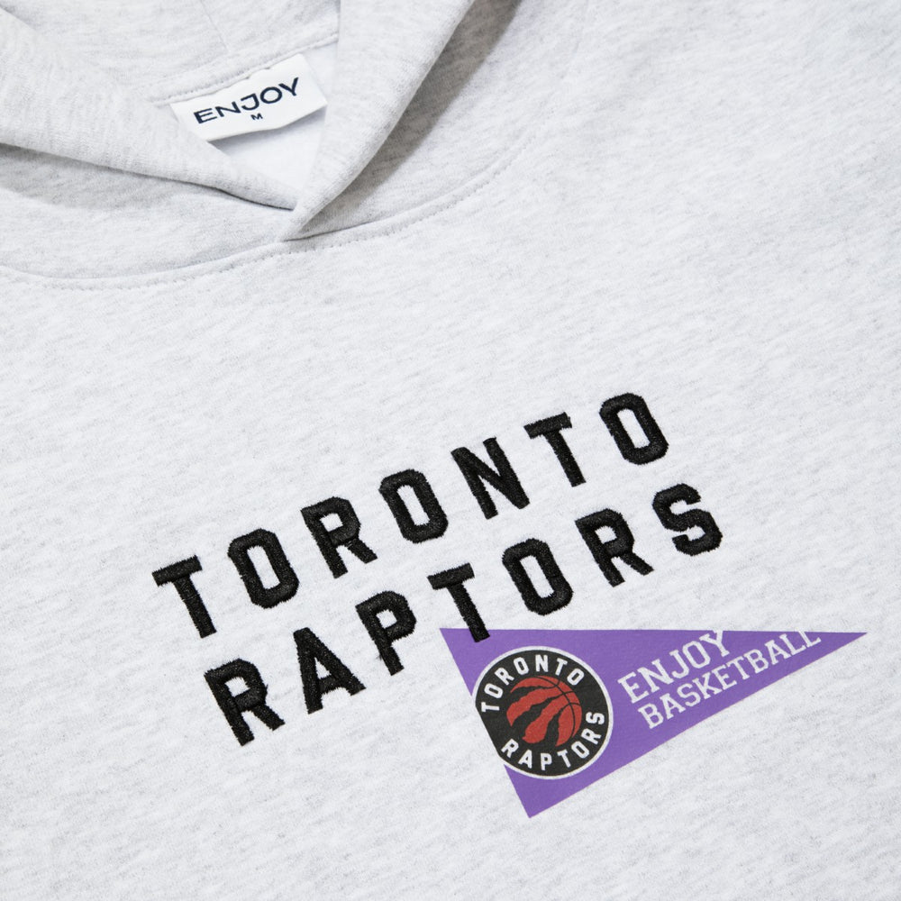 Enjoy Basketball x Toronto Raptors Unisex Hoop Enthusiast Capsule Collection Pullover Hoodie - Heather Gray for sale | NBA