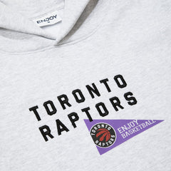 Enjoy Basketball x Toronto Raptors Unisex Hoop Enthusiast Capsule Collection Pullover Hoodie - Heather Gray for sale | NBA