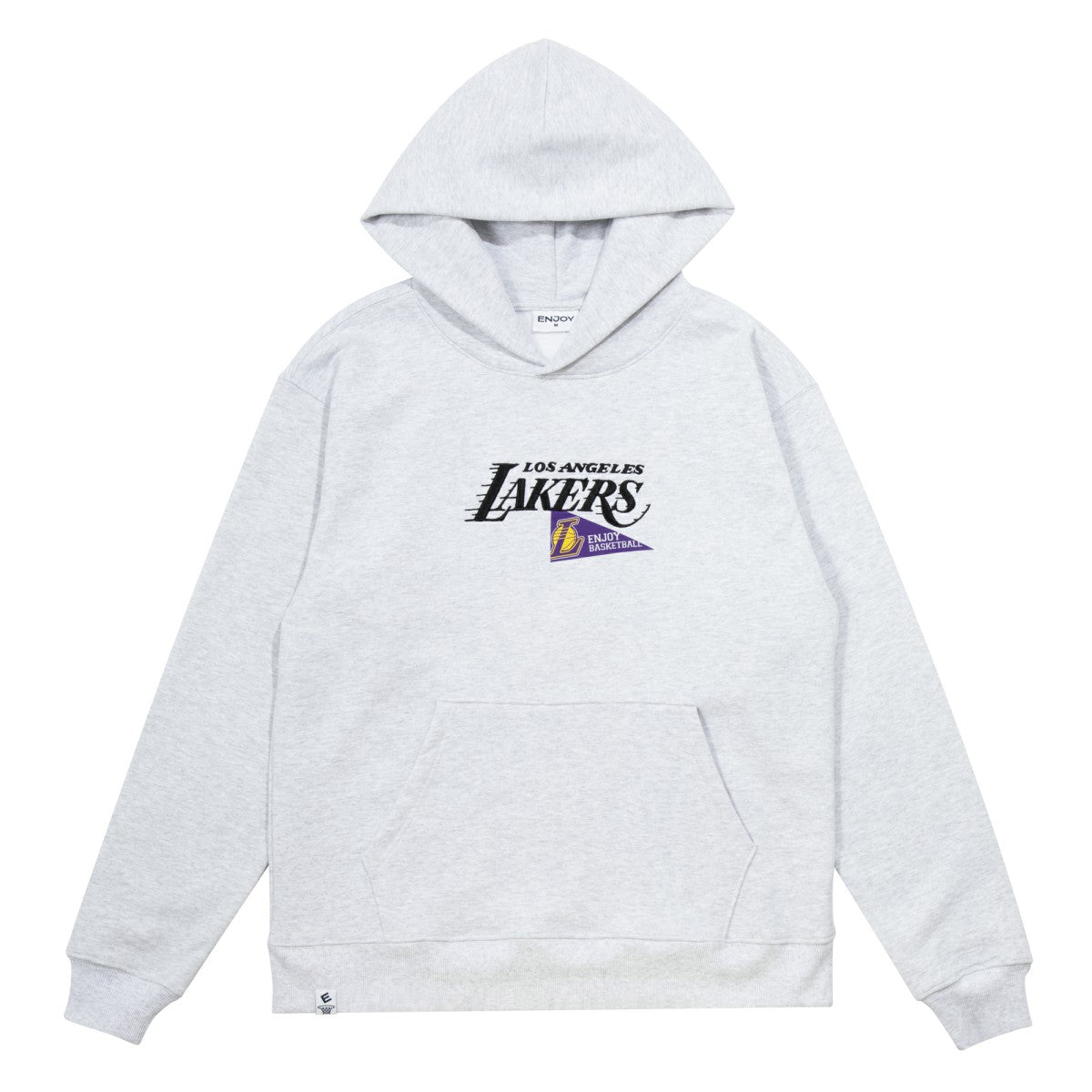 Enjoy Basketball x Los Angeles Lakers Unisex Hoop Enthusiast Capsule Collection Pullover Hoodie - Heather Gray shop | NBA