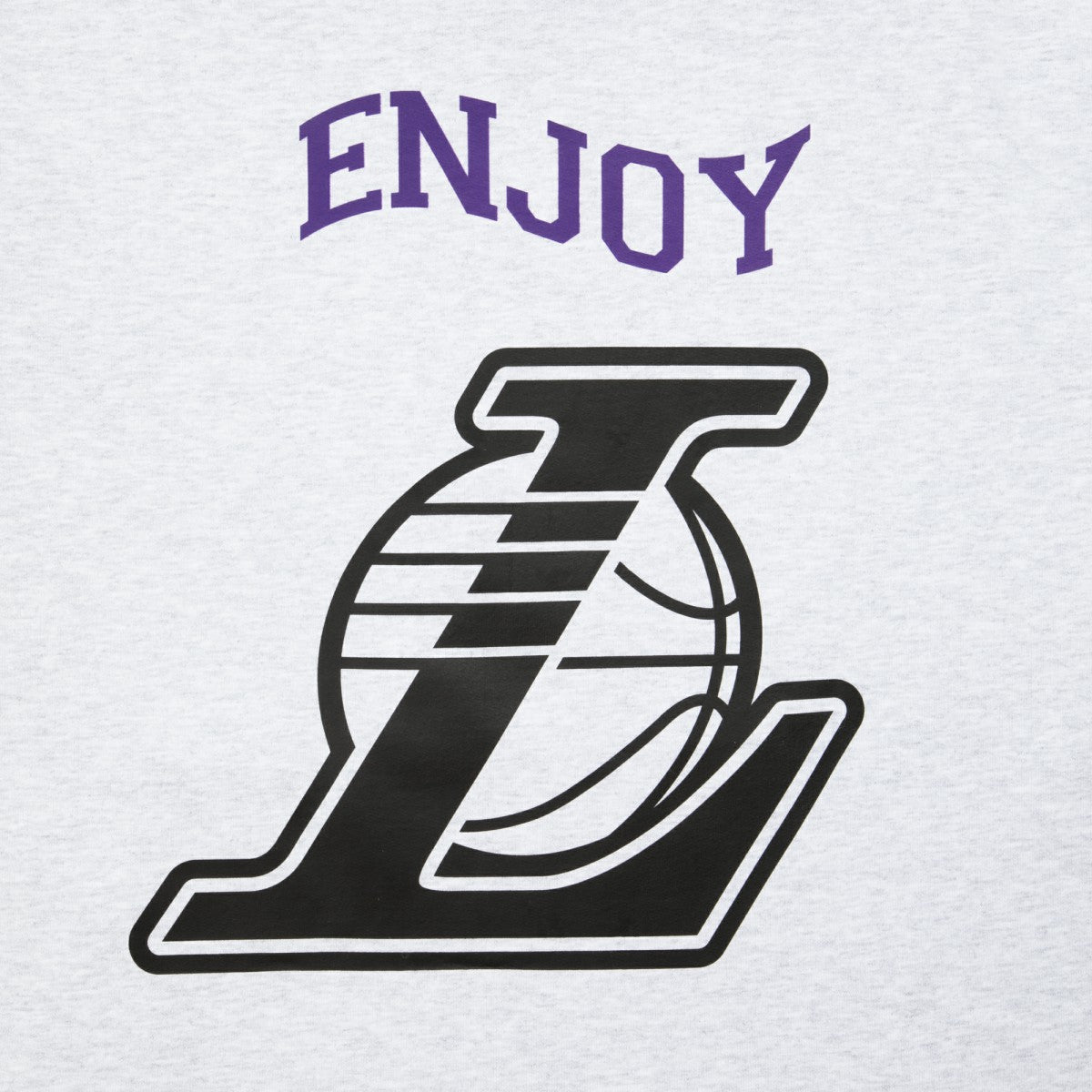 Enjoy Basketball x Los Angeles Lakers Unisex Hoop Enthusiast Capsule Collection Pullover Hoodie - Heather Gray shop | NBA