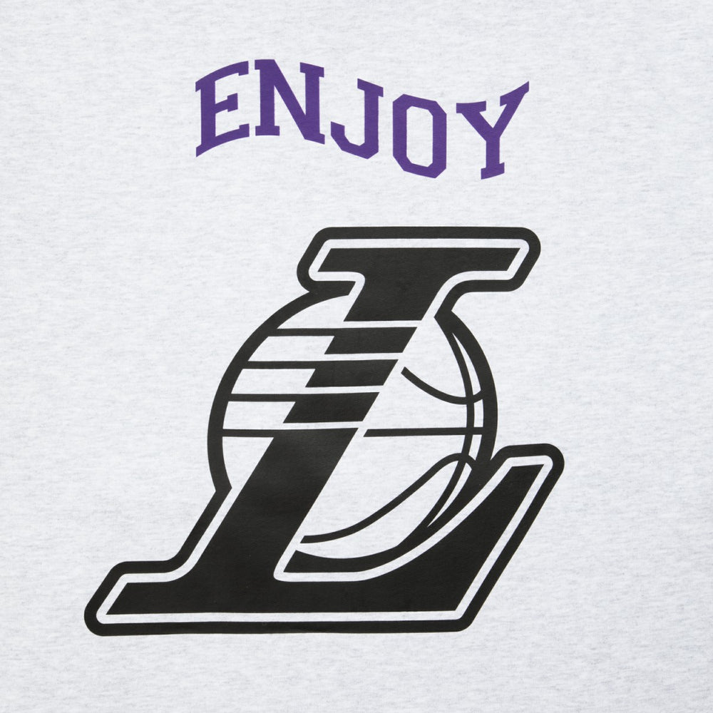 Enjoy Basketball x Los Angeles Lakers Unisex Hoop Enthusiast Capsule Collection Pullover Hoodie - Heather Gray shop | NBA