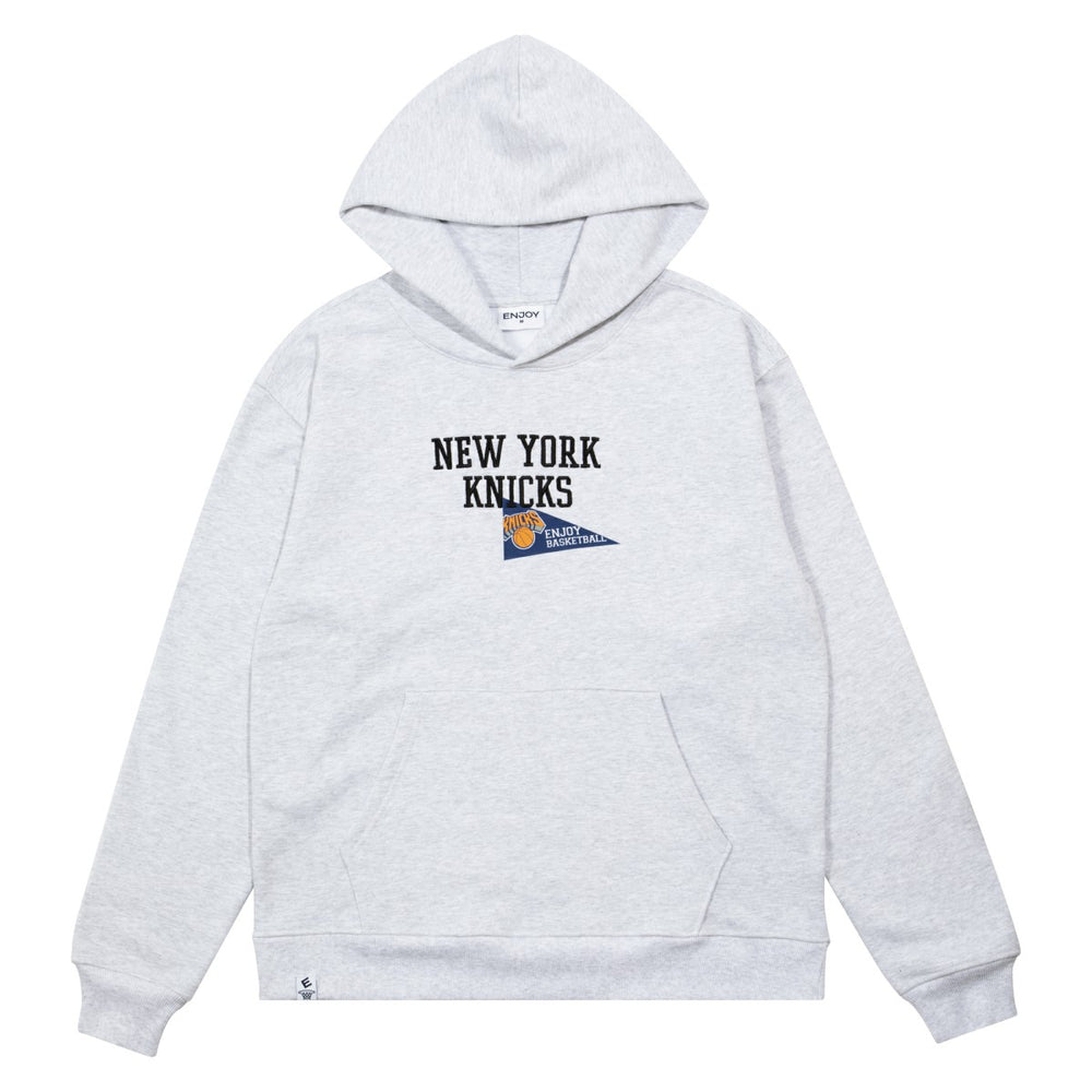 Enjoy Basketball x New York Knicks Unisex Hoop Enthusiast Capsule Collection Pullover Hoodie - Heather Gray outlet | NBA