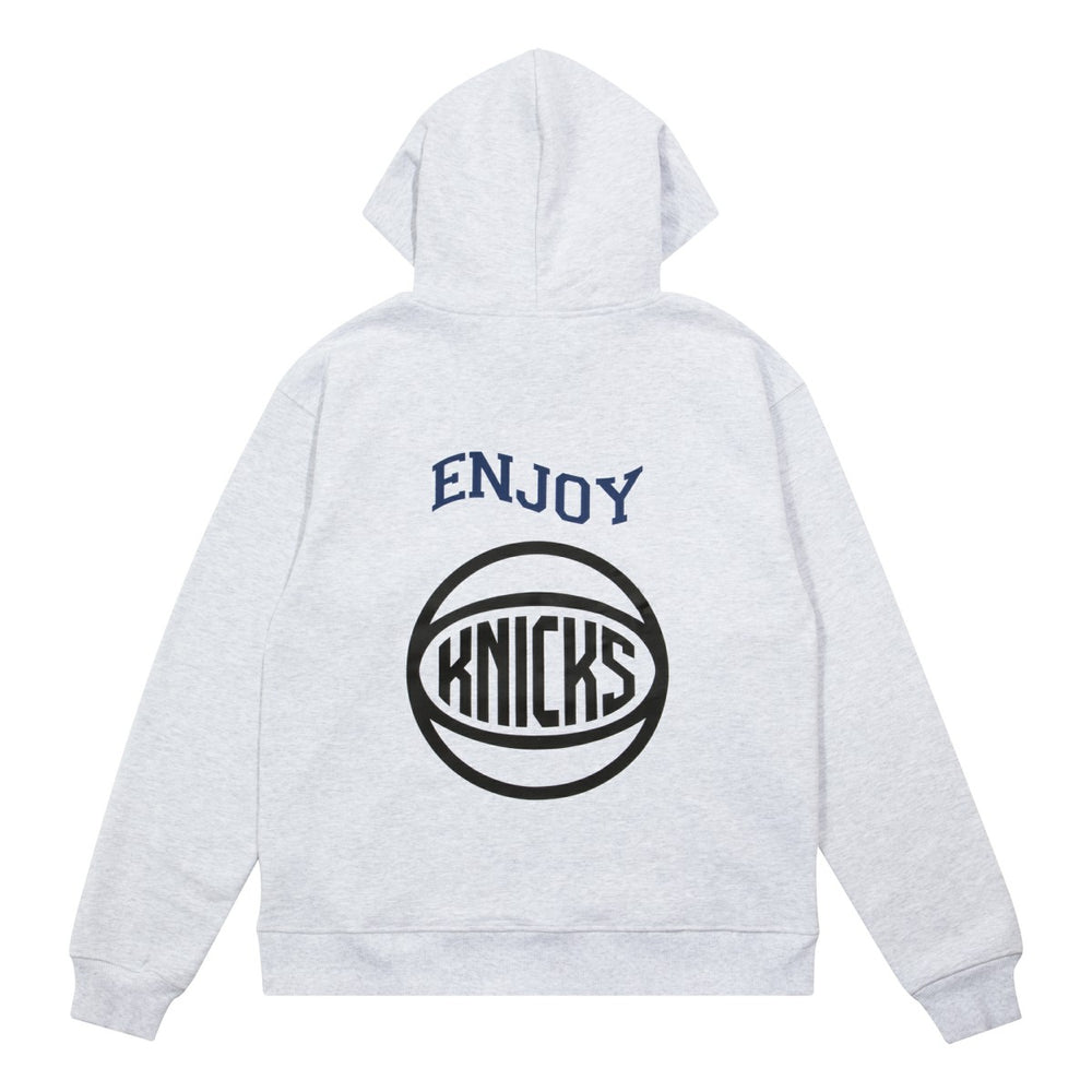 Enjoy Basketball x New York Knicks Unisex Hoop Enthusiast Capsule Collection Pullover Hoodie - Heather Gray outlet | NBA