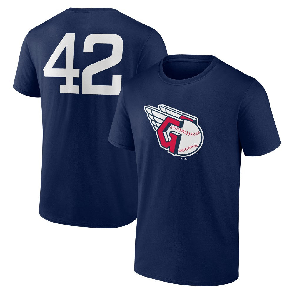 Cleveland Guardians Jackie Robinson Day Name & Number T-Shirt - MLB T-shirts