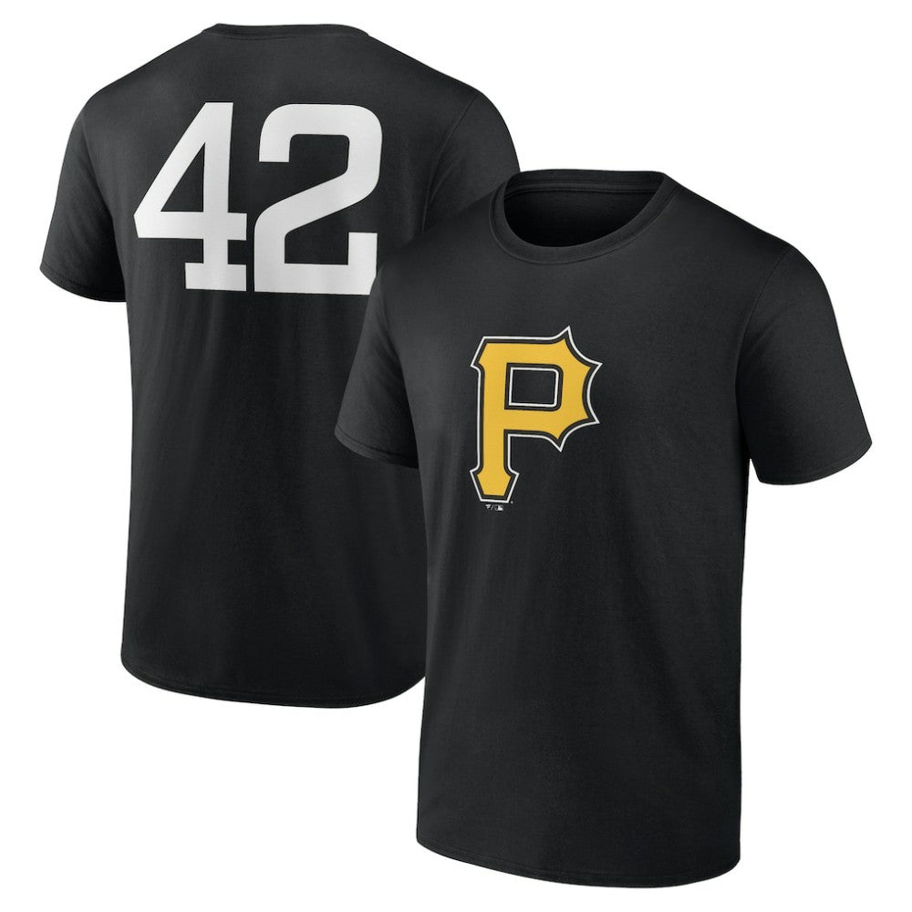 Pittsburgh Pirates Jackie Robinson Day Name & Number T-Shirt - MLB T-shirts