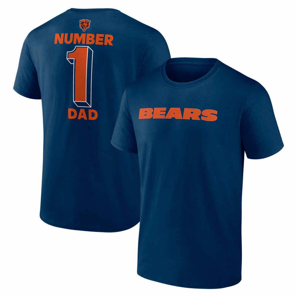 Chicago Bears #1 Dad Jersey T-Shirt | NFL Near me