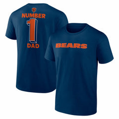 Chicago Bears #1 Dad Jersey T-Shirt | NFL Near me