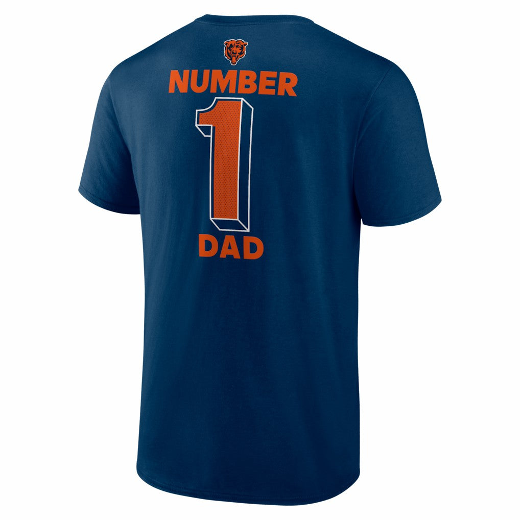 Chicago Bears #1 Dad Jersey T-Shirt | NFL Near me