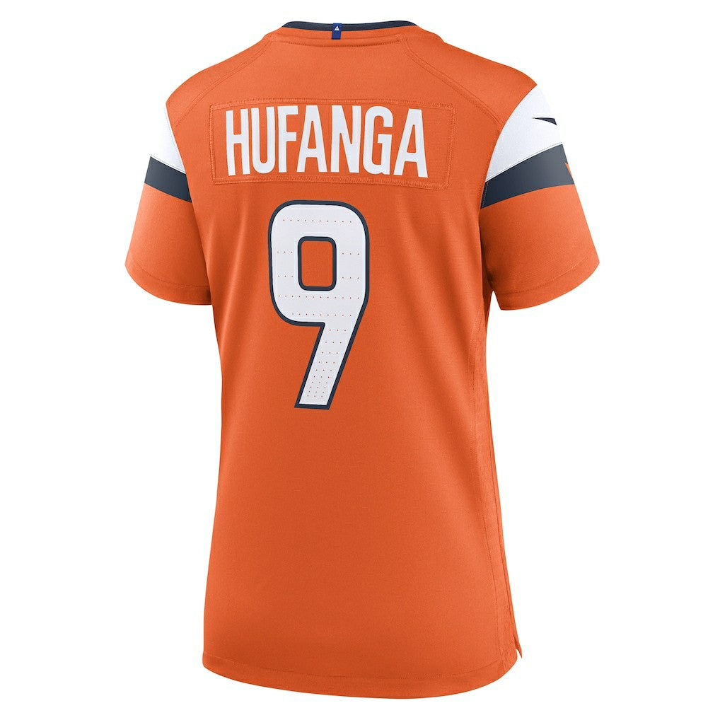 Denver Broncos Talanoa Hufanga  Women's Team Game Jersey | NFL New