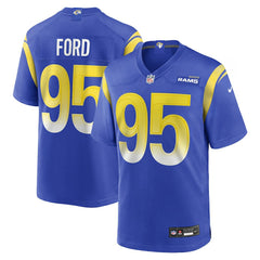 Los Angeles Rams Poona Ford  Team Game Jersey | NFL Discount