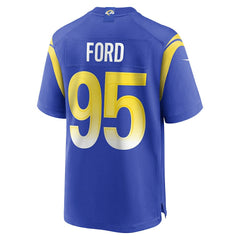 Los Angeles Rams Poona Ford  Team Game Jersey | NFL Discount