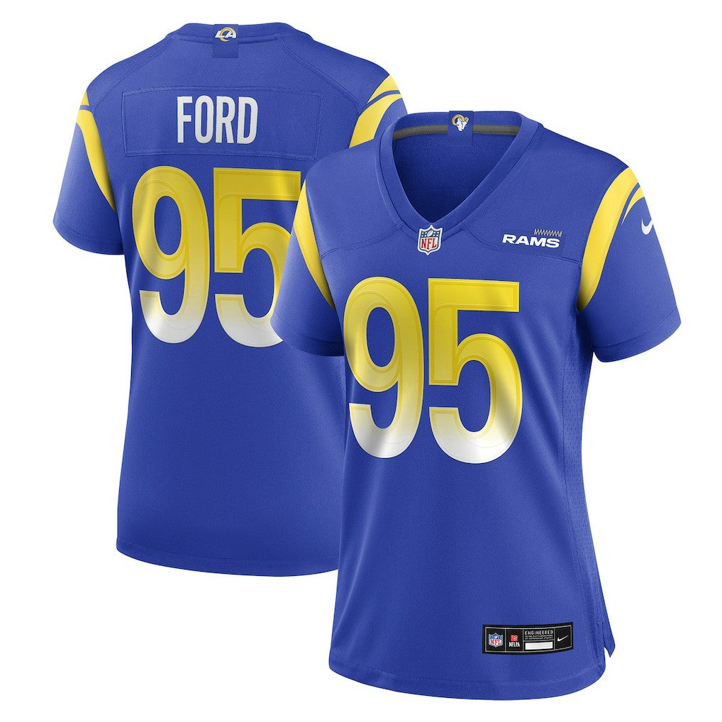 Los Angeles Rams Poona Ford  Women's Team Game Jersey | NFL Sale